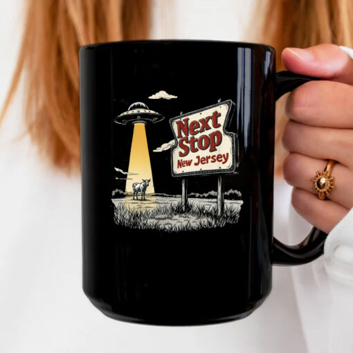 UFO Next Stop New Jersey Mug Coffee