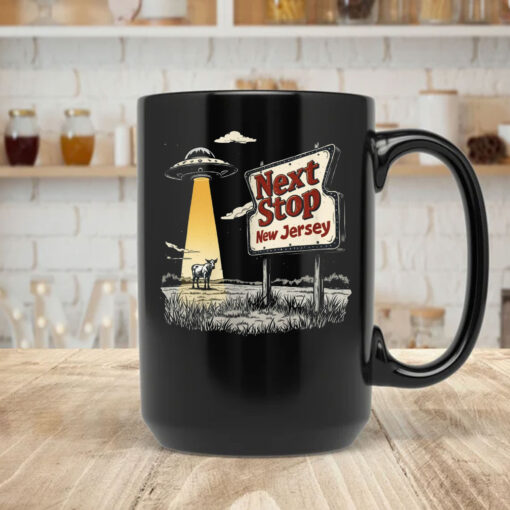 UFO Next Stop New Jersey Mug Coffee