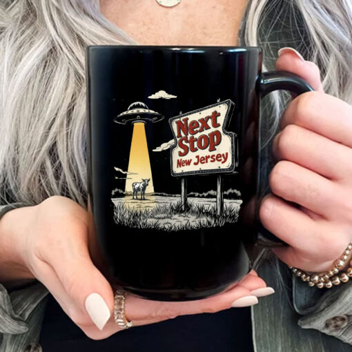 UFO Next Stop New Jersey Mug Coffee