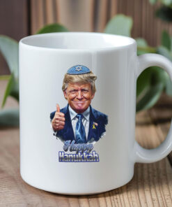 Ugly Hanukkah Mug Coffee - Funny Donald Trump