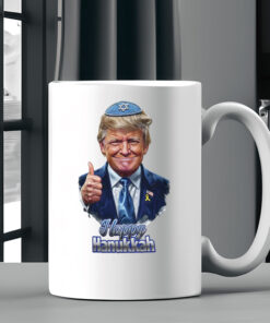 Ugly Hanukkah Mug Coffee - Funny Donald Trump