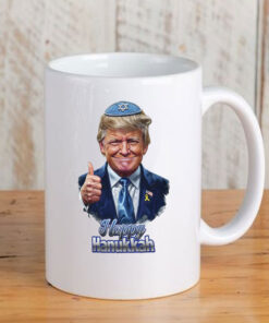 Ugly Hanukkah Mug Coffee - Funny Donald Trump