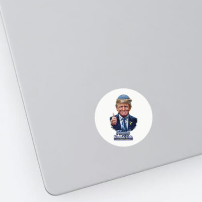 Ugly Hanukkah Stickers - Funny Donald Trump