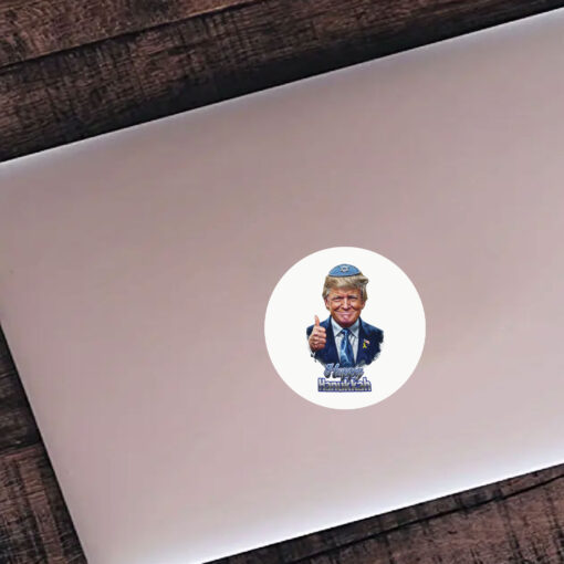 Ugly Hanukkah Stickers - Funny Donald Trump