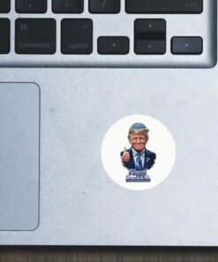 Ugly Hanukkah Stickers - Funny Donald Trump