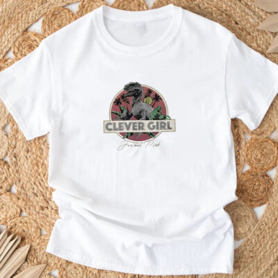 Vintage Clever Girl Movie Washed T-Shirt 2024