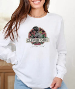 Vintage Clever Girl Movie Washed T-Shirt 20243