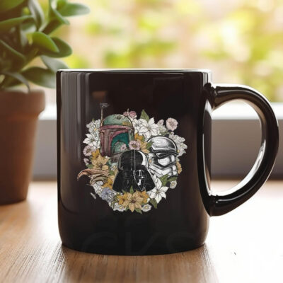 Vintage Floral Flower Movie Washed Mug 20241