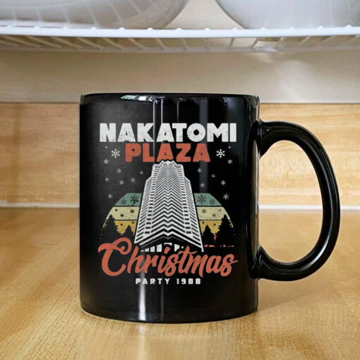 Vintage Nakatomi Plaza Christmas Party 1988 Mug