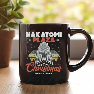 Vintage Nakatomi Plaza Christmas Party 1988 Mug1