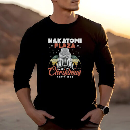 Vintage Nakatomi Plaza Christmas Party 1988 T-Shirt 2