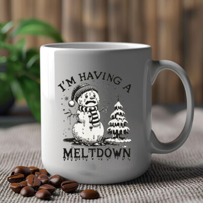 Vintage Snowman Meltdown Mug 2024