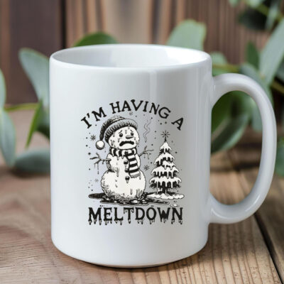 Vintage Snowman Meltdown Mug 20241