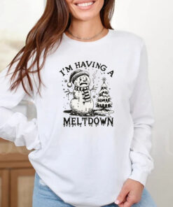 Vintage Snowman Meltdown T-Shirt 20242