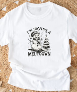 Vintage Snowman Meltdown T-Shirt 20243