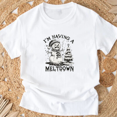 Vintage Snowman Meltdown T-Shirt 20243