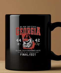 We Run This State Georgia 44-42 Georgia Tech Clean Old-Fashioned Hate Mug 202433