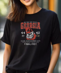 We Run This State Georgia 44-42 Georgia Tech Clean Old-Fashioned Hate T-Shirts 2024