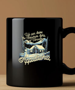 We can leave the lights up in Appalachia Mug 20243