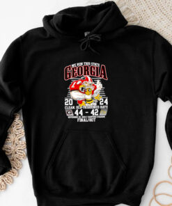 We run this State Georgia 20 24 Yellow Jackets mascot T-Shirt3