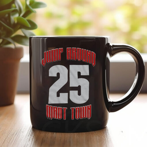 Wisconsin Jump Around Mad Town 25 Mug 20241