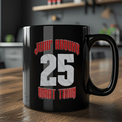 Wisconsin Jump Around Mad Town 25 Mug 20242