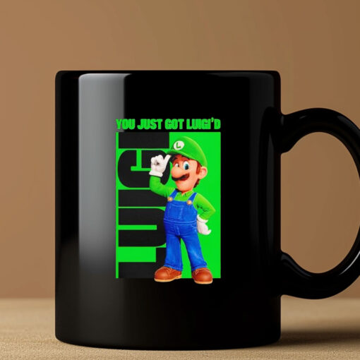 You Just Got Luigi’d Mario Mug Coffee