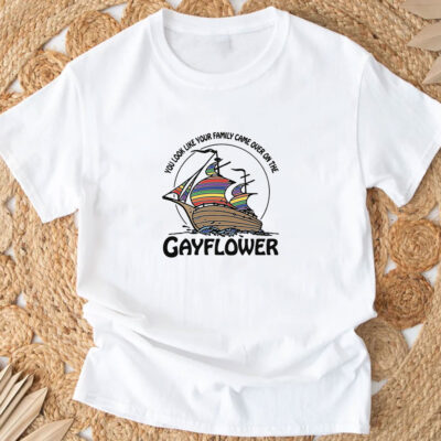  You Look Like Your Family Came Over On The Gayflower T-Shirts