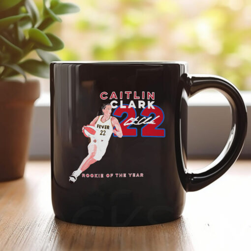 Youth Indiana Fever Caitlin Clark Rookie Of The Year Mug 20241