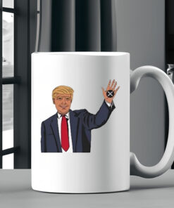 Zach Rector Wearing Trump Xrp Mug 20242