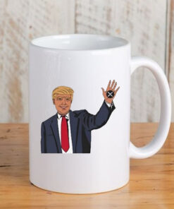 Zach Rector Wearing Trump Xrp Mug 202433