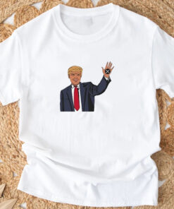 Zach Rector Wearing Trump Xrp T-Shirt 20243