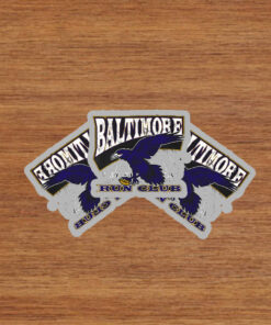 Baltimore Run Club Stickers