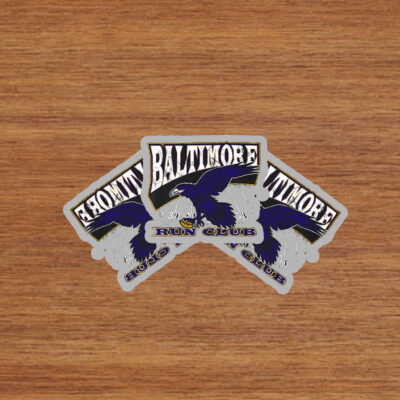 Baltimore Run Club Stickers