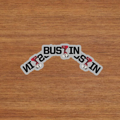 Bustin Lugs Stickers