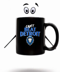 Can't Beat Detroit Grit Detroit Football 2025 Mug Coffee