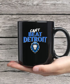 Can't Beat Detroit Grit Detroit Football 2025 Mug Coffee