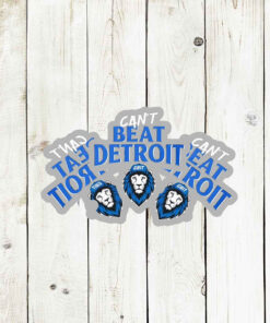 Can't Beat Detroit Grit Detroit Football 2025 Stickers