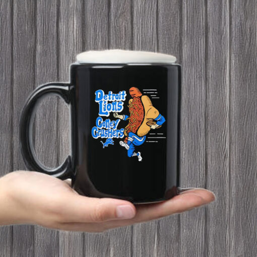 Detroit Lions Golley Crushers Mug Coffee