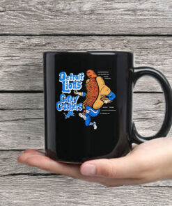 Detroit Lions Golley Crushers Mug Coffee