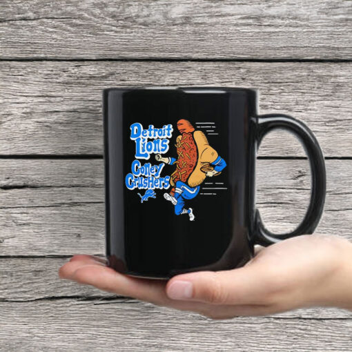 Detroit Lions Golley Crushers Mug Coffee