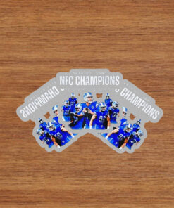 Detroit Lions NFC North Division Champions 2024-2025 Stickers