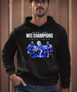 Detroit Lions NFC North Division Champions 2024-2025 T-shirts