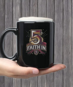 Faith In 5 Washington Commanders Jayden Daniels Mug Coffee