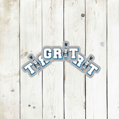 GRIT DET II Stickers