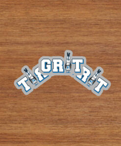 GRIT DET II Stickers