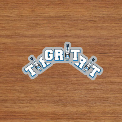 GRIT DET II Stickers