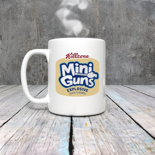 Killzone mini guns explosive death flavored Mug Coffee