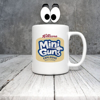 Killzone mini guns explosive death flavored Mug Coffee