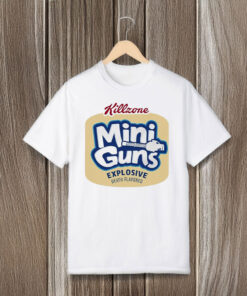 Killzone mini guns explosive death flavored T-shirts